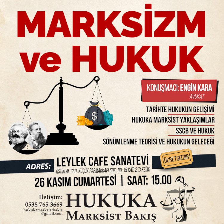 Panel: MARKSİZM ve HUKUK